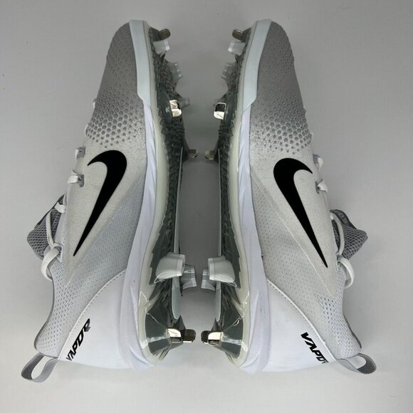 Nike Mens 852686-102 Gray/White Lunar Vapor Ultrafly Elite Size 15 Cleats Shoes main image 6